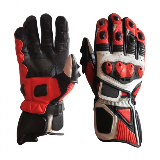 Motorbike Leather Gloves